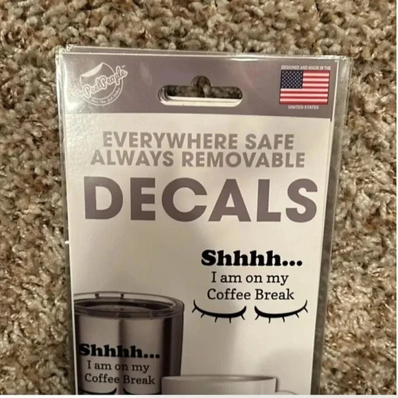 I am on my coffee break decals | Bundle of Coffee Cup Decals | Craft Supplies - Picture 2 of 5